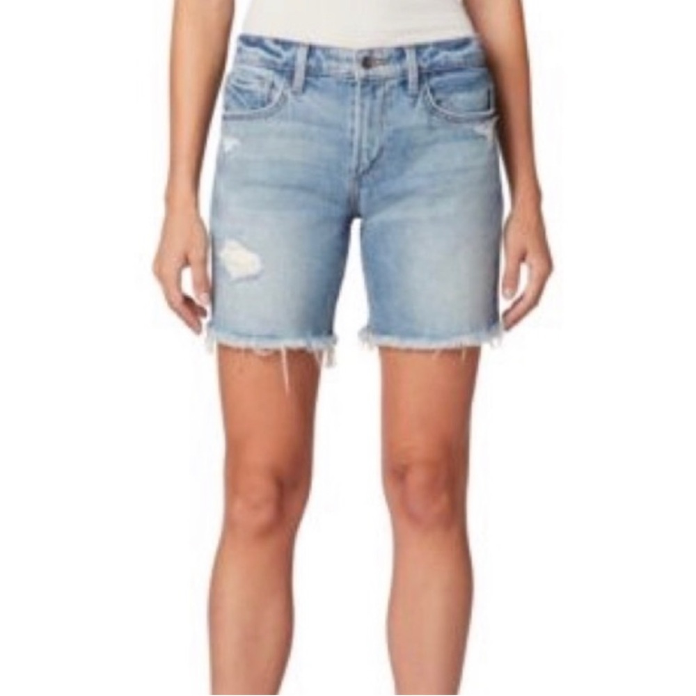 NWT Joe’s Jeans Vintage Stretch distressed Bermuda Indiana 28